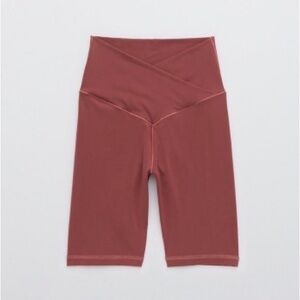 OFFLINE By Aerie Real Me Crossover 7" Bike Short in Earthen